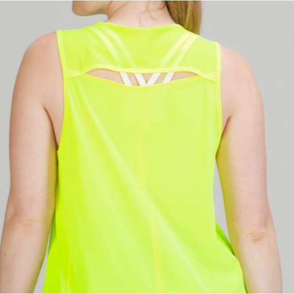 Lululemon Sculpt Reflective Tank Highlight Yellow - Picture 7 of 14